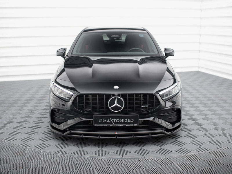 Maxton Design - Front Splitter Mercedes-AMG A35 / A AMG-Line W177 Facelift