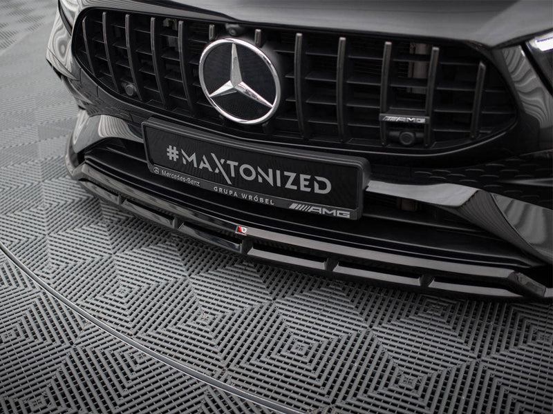 Maxton Design - Front Splitter Mercedes-AMG A35 / A AMG-Line W177 Facelift