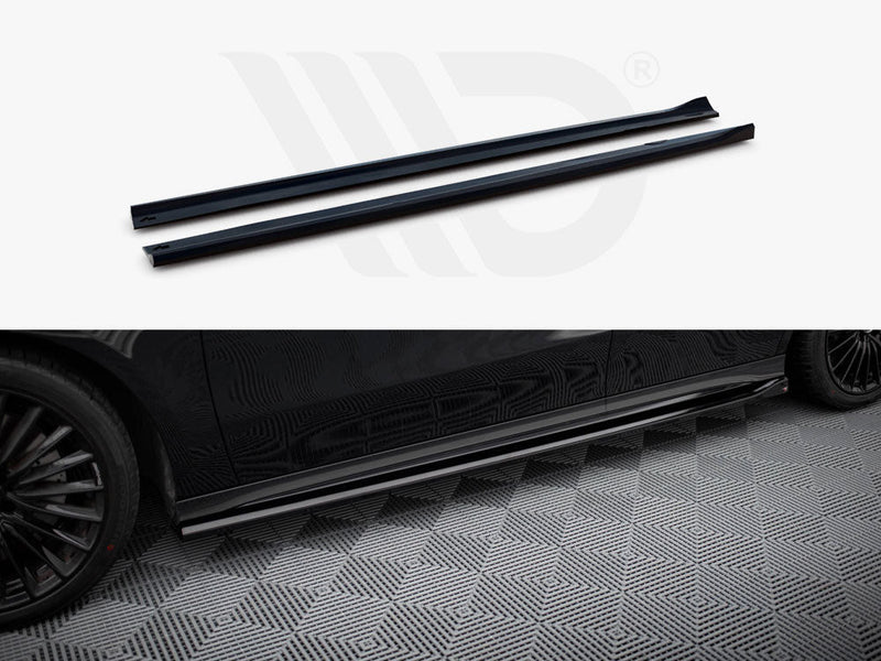 Maxton Design - Side Skirt Diffusers Mercedes-AMG A35 / A AMG-Line W177 Facelift