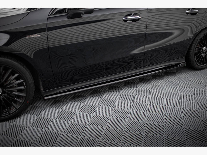 Maxton Design - Side Skirt Diffusers Mercedes-AMG A35 / A AMG-Line W177 Facelift