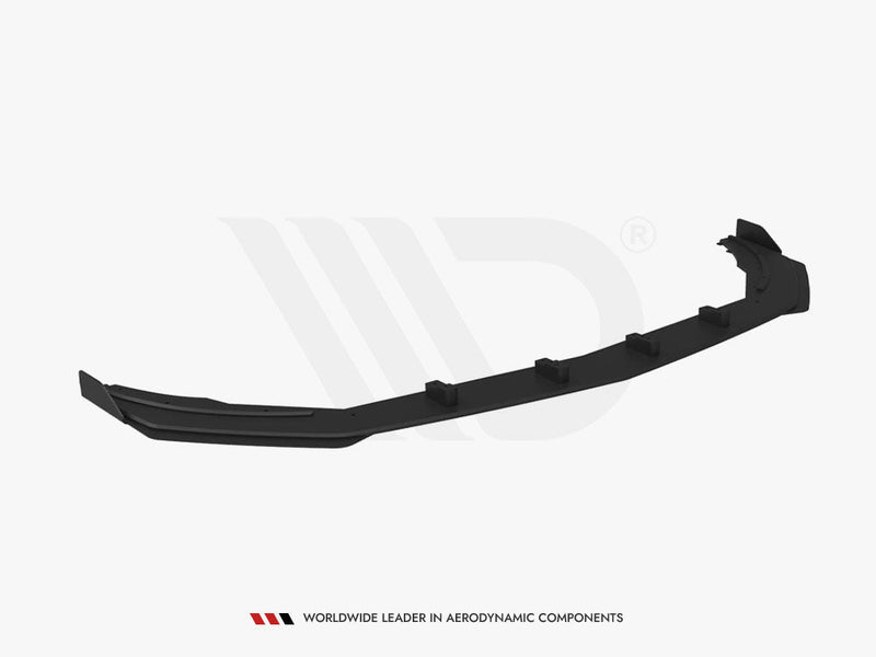 Maxton Design - Street PRO Front Splitter + Flaps Mercedes-AMG A35 W177 Facelift