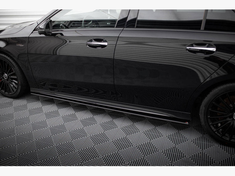 Maxton Design - Street PRO Side Skirts Diffusers Mercedes-AMG A35 W177 Facelift
