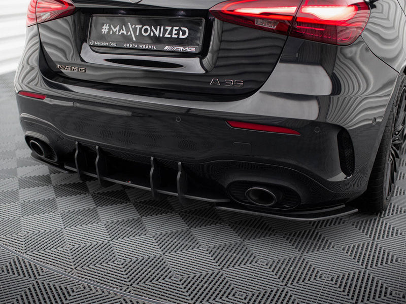 Maxton Design - Street PRO Rear Diffuser Mercedes-AMG A35 Hatchback W177