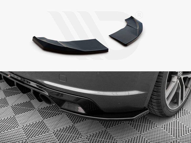 Maxton Design - REAR SIDE SPLITTERS V.2 AUDI TT S-LINE 8S
