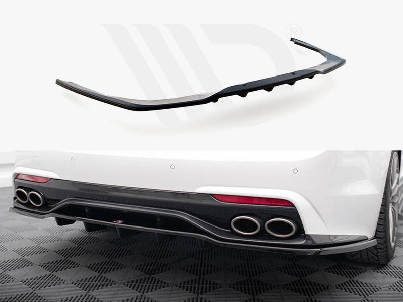 Maxton Design - CENTRAL REAR SPLITTER (VERTICAL BARS) KIA STINGER MK1