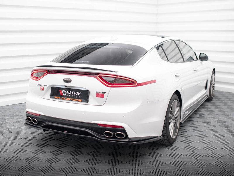Maxton Design - CENTRAL REAR SPLITTER (VERTICAL BARS) KIA STINGER MK1