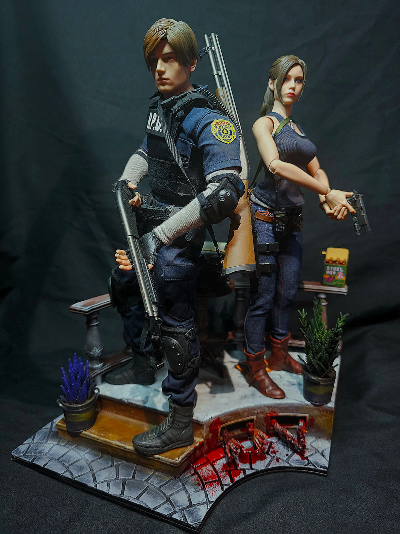 Resident Evil 2 RPD 1/6 premium diorama/base