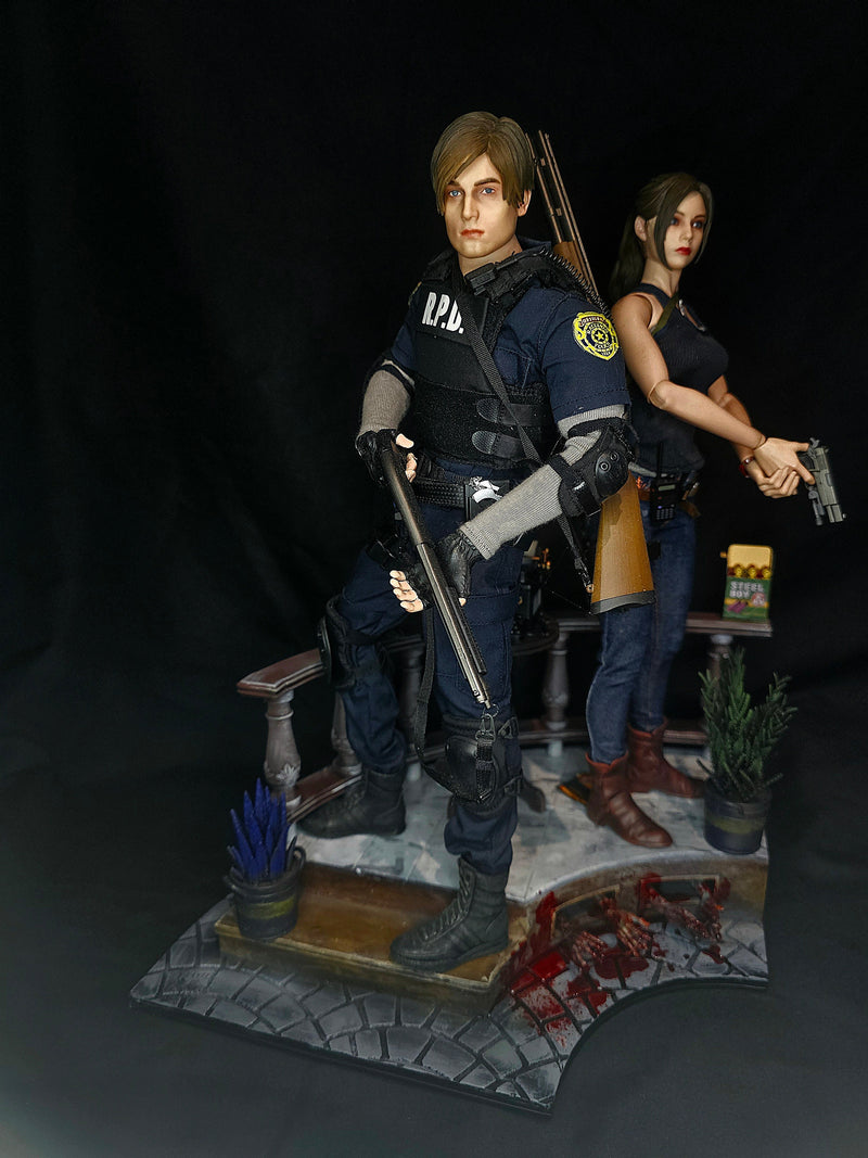 Resident Evil 2 RPD 1/6 premium diorama/base