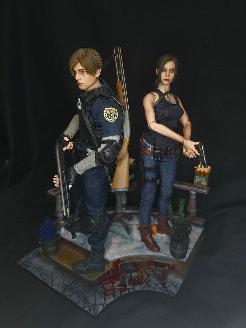 Resident Evil 2 RPD 1/6 premium diorama/base