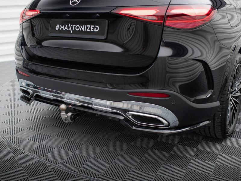 Maxton Design - Rear Splitter (Vertical Bars) Mercedes-Benz GLC AMG-Line X254
