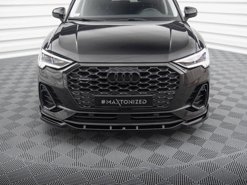 Maxton Design - FRONT SPLITTER V.2 AUDI Q3 SPORTBACK F3