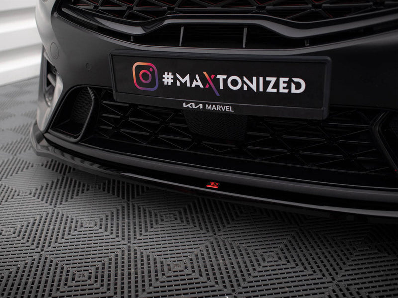 Maxton Design - Front Splitter V.1 Kia Proceed GT Mk3 Facelift / Ceed GT / GT - Line Mk1 Facelift