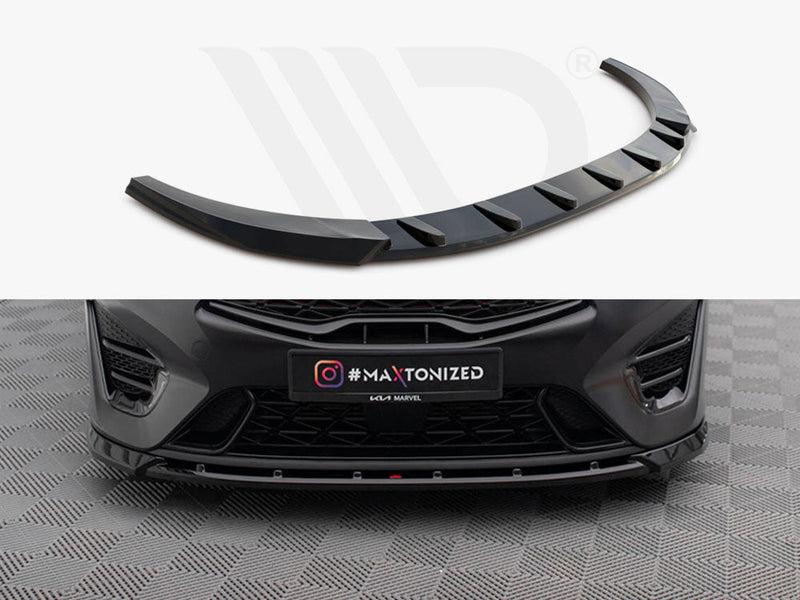 Maxton Design - Front Splitter V.2 Kia Proceed GT Mk3 Facelift / Ceed GT / GT - Line Mk1 Facelift