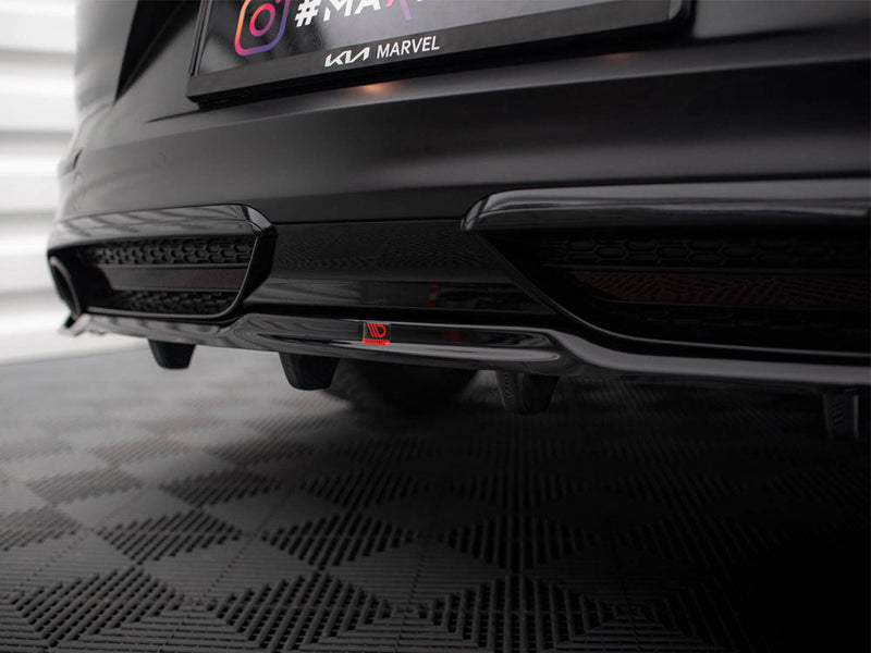 Maxton Design - REAR SPLITTER (VERTICAL BARS) KIA PROCEED GT MK1 FACELIFT