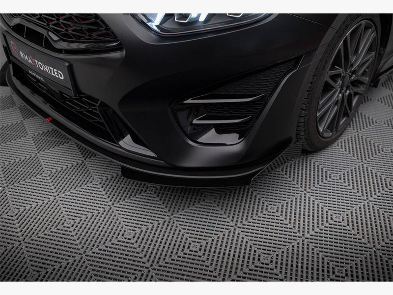 Maxton Design - Front Flaps Kia Proceed GT Mk3 Facelift / Ceed GT / GT - Line Mk1 Facelift