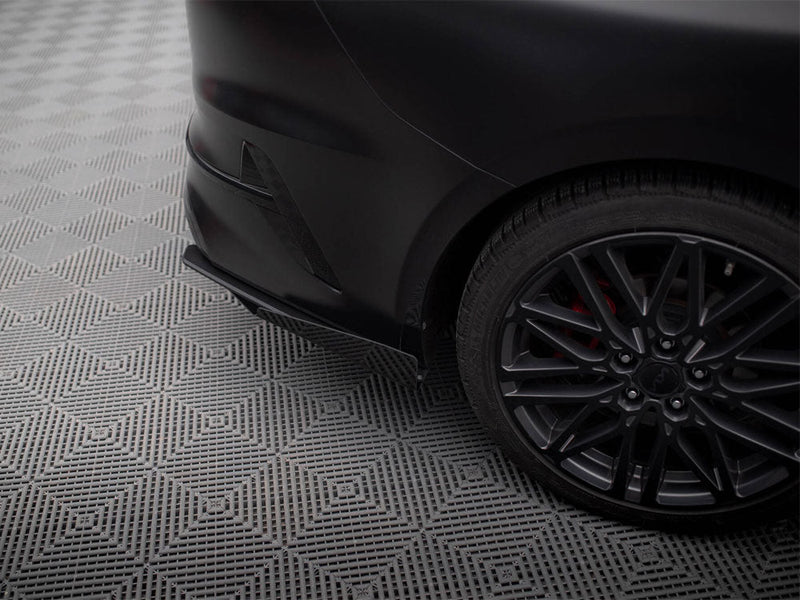 Maxton Design - STREET PRO REAR SIDE SPLITTERS + FLAPS KIA PROCEED GT MK1 FACELIFT