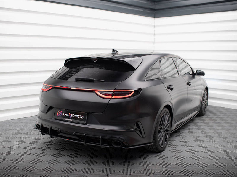 Maxton Design - STREET PRO REAR SIDE SPLITTERS KIA PROCEED GT MK1 FACELIFT
