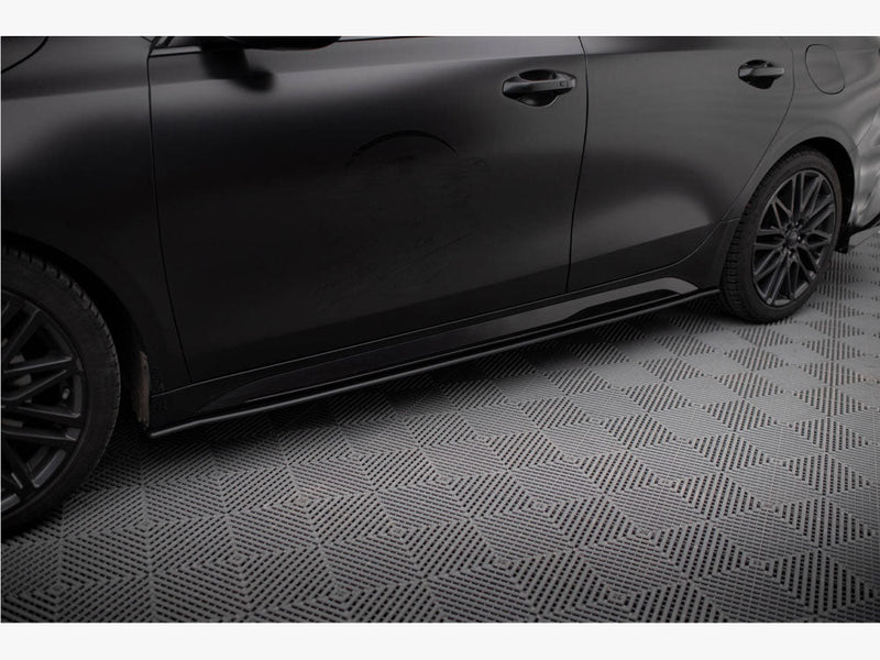 Maxton Design - Street PRO Side Skirts Diffusers Kia Proceed GT / GT-Line Mk1 Facelift / Ceed GT Mk3 Facelift