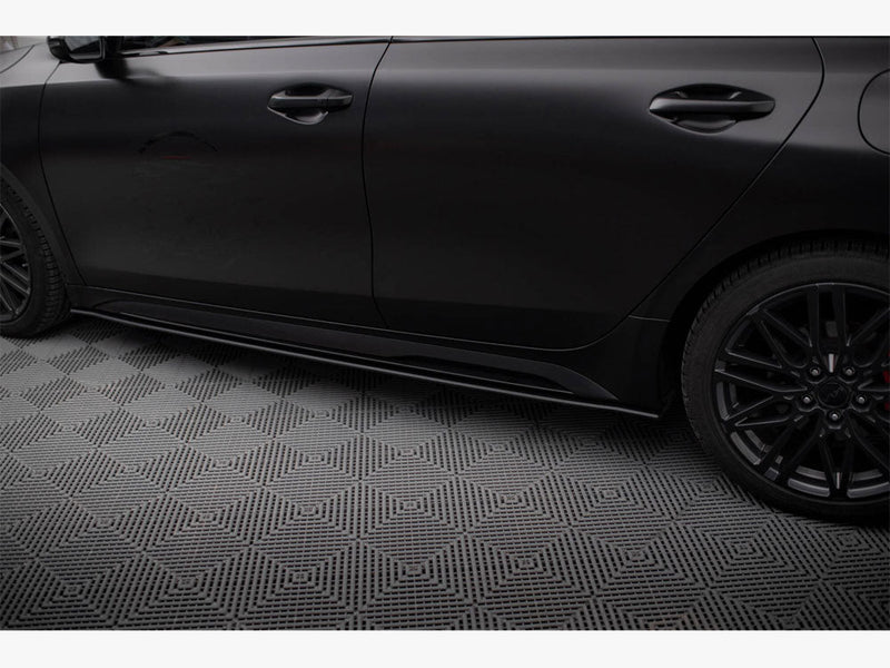 Maxton Design - Street PRO Side Skirts Diffusers Kia Proceed GT / GT-Line Mk1 Facelift / Ceed GT Mk3 Facelift