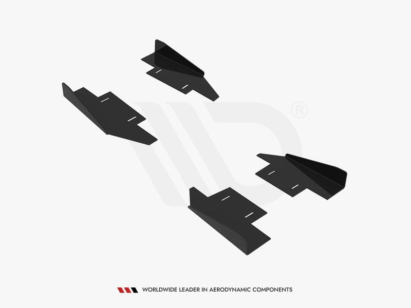 Maxton Design - SIDE FLAPS AUDI A5 / A5 S-LINE / S5 COUPE / CABRIO 8T / 8T FACELIFT