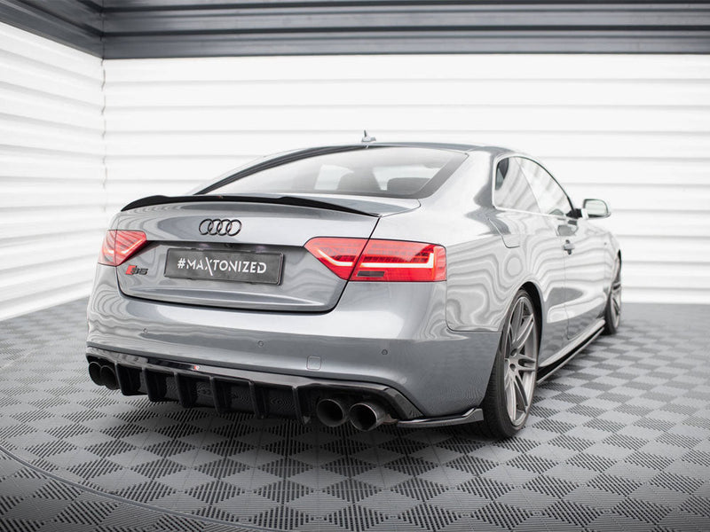 Maxton Design - REAR VALANCE AUDI S5 COUPE / SPORTBACK 8T FACELIFT