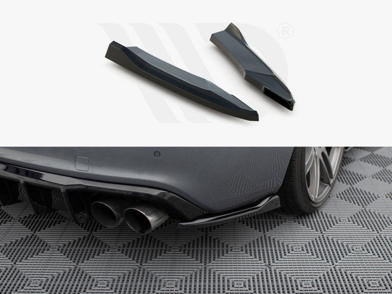 Maxton Design - Rear Side Splitters Audi S5 / A5 S-Line 8T Facelift