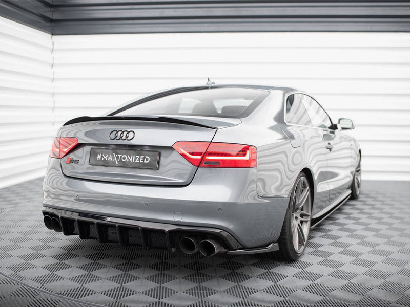 Maxton Design - Rear Side Splitters Audi S5 / A5 S-Line 8T Facelift
