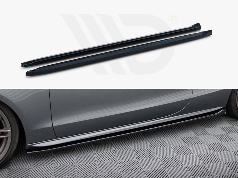 Maxton Design - Side Skirt Diffusers V.2 Audi S5 / A5 S-Line Coupe 8T / 8T Facelift