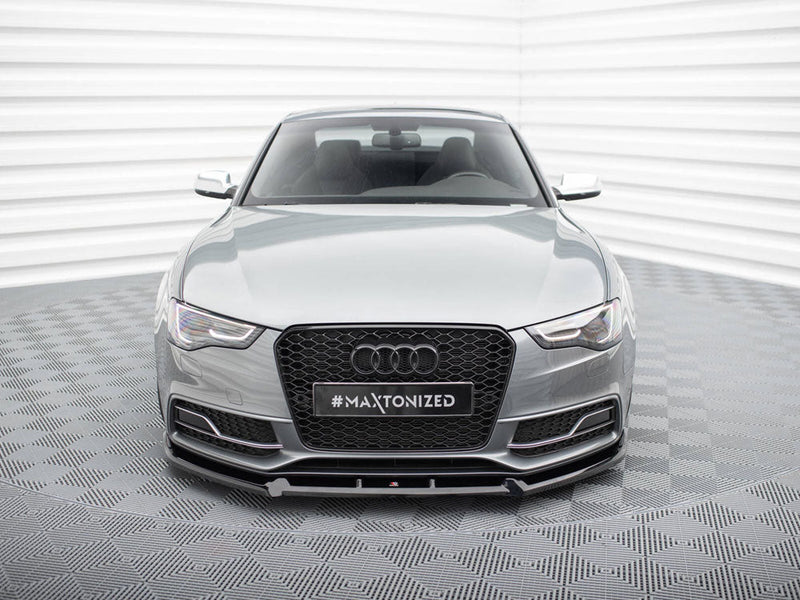 Maxton Design - FRONT SPLITTER V.3 AUDI S5 / A5 S-LINE COUPE / SPORTBACK 8T FACELIFT