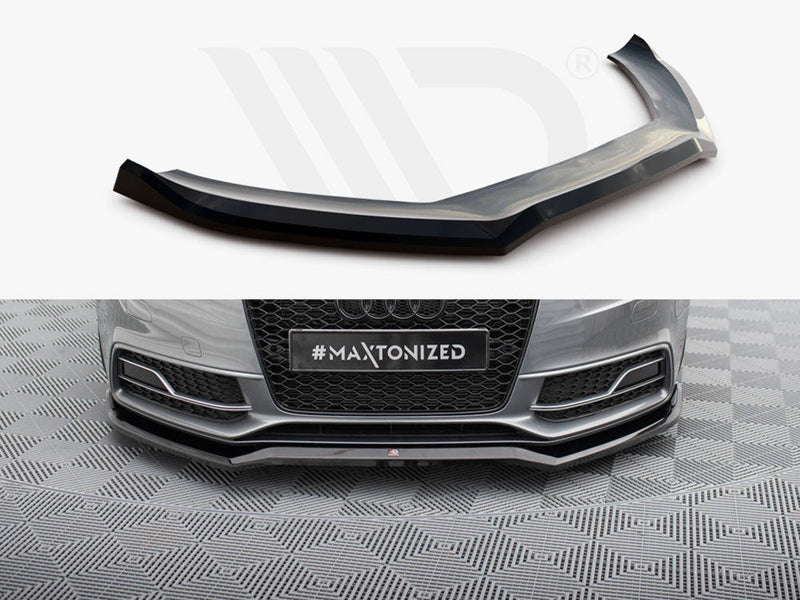 Maxton Design - FRONT SPLITTER V.4 AUDI S5 / A5 S-LINE COUPE / SPORTBACK 8T FACELIFT