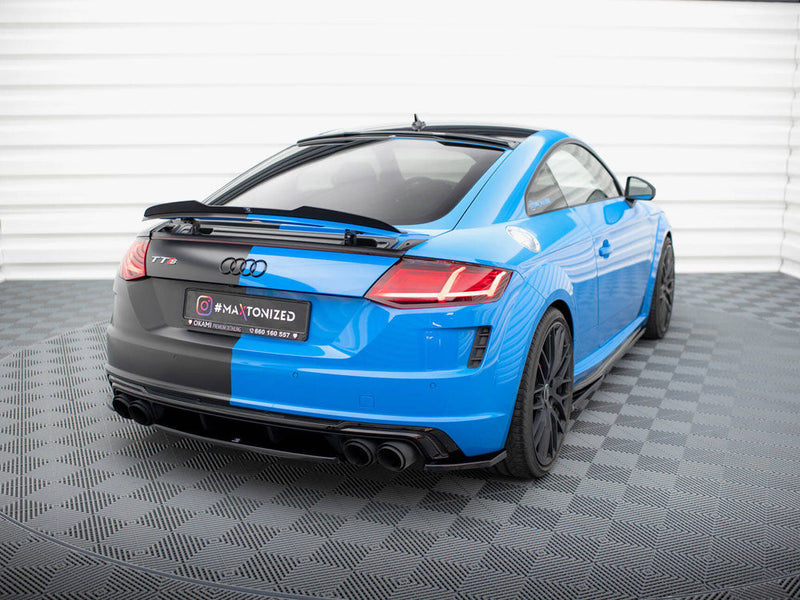 Maxton Design - Central Rear Splitter Audi TT S 8S Facelift