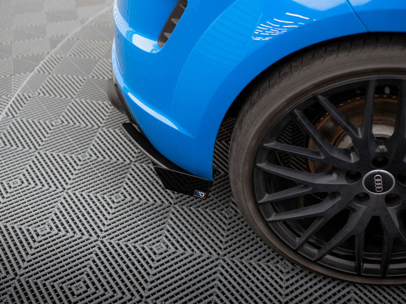 Maxton Design - Street Pro Rear Side Splitters + Flaps Audi TT S 8S Facelift