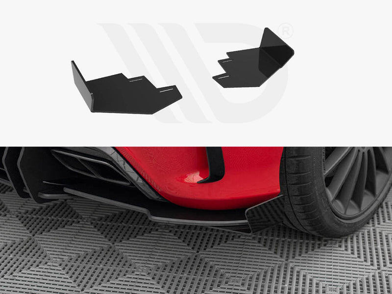 Maxton Design - REAR SIDE FLAPS MERCEDES-BENZ A 45 AMG W176 FACELIFT