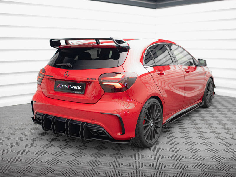 Maxton Design - REAR SIDE FLAPS MERCEDES-BENZ A 45 AMG W176 FACELIFT