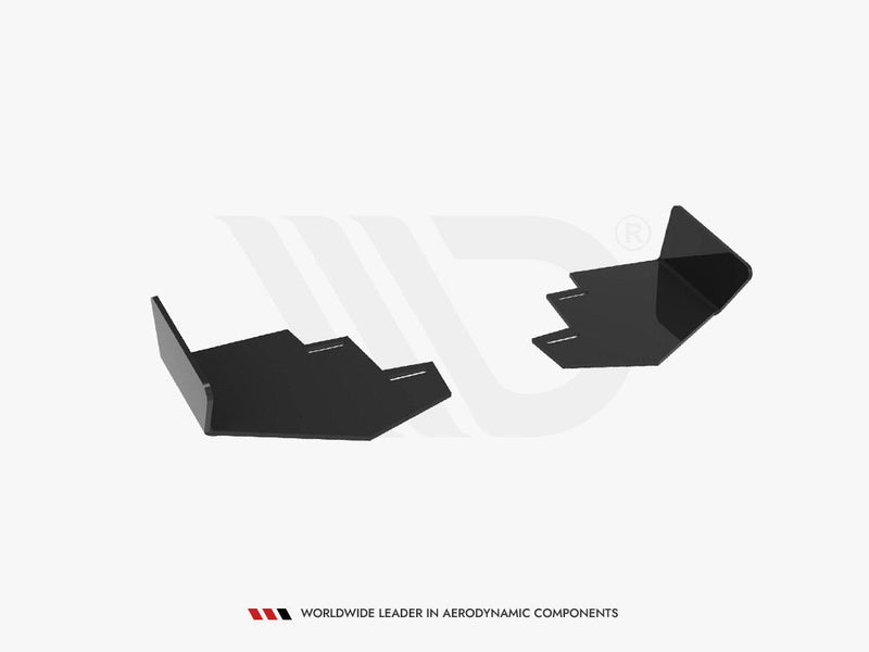 Maxton Design - REAR SIDE FLAPS MERCEDES-BENZ A 45 AMG W176 FACELIFT