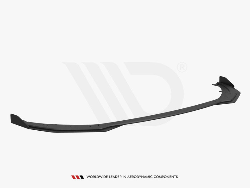 Maxton Design - STREET PRO FRONT SPLITTER + FLAPS KIA STINGER GT / GT-LINE MK1