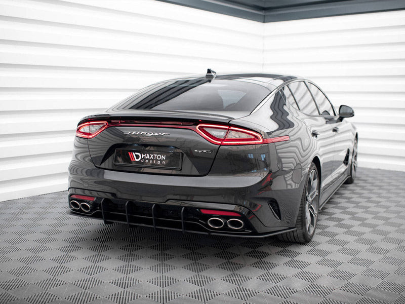 Maxton Design - STREET PRO REAR SIDE SPLITTERS KIA STINGER GT-LINE MK1