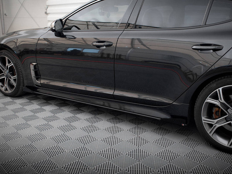 Maxton Design - SIDE FLAPS KIA STINGER GT / GT-LINE MK1