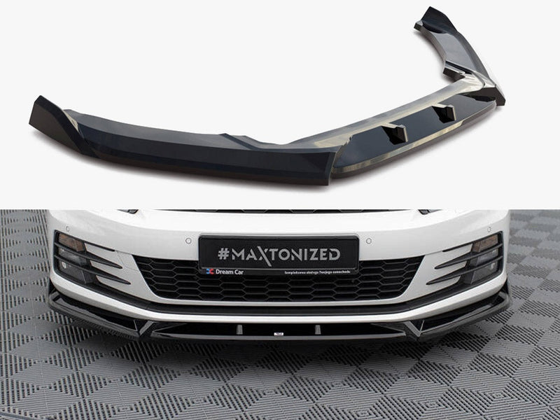 Maxton Design - Front Splitter V.2 Volkswagen Scirocco Mk3 Facelift