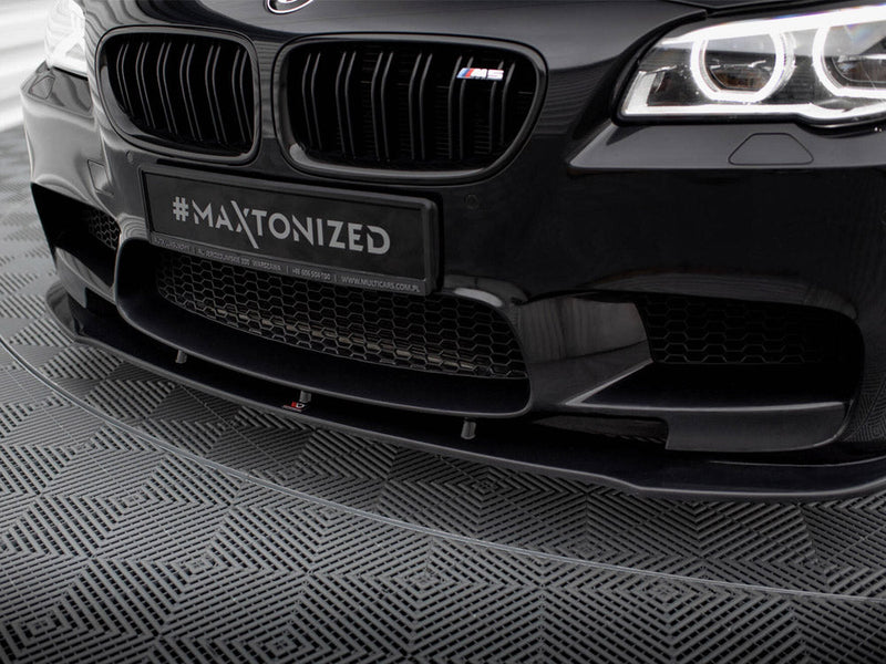 Maxton Design - Front Splitter V.1 BMW M5 F10 / F11