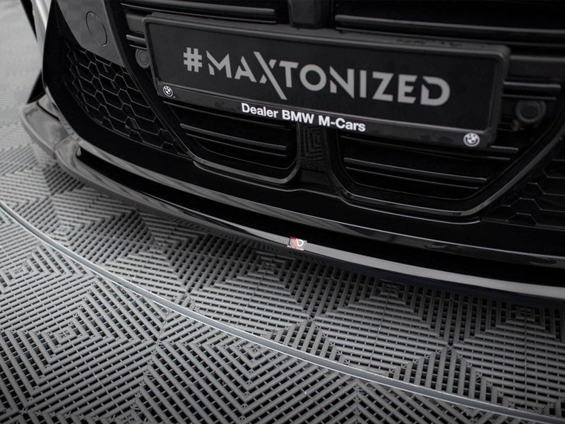 Maxton Design - Front Splitter V.4 CSL Look BMW M4 G82 / G82 Facelift