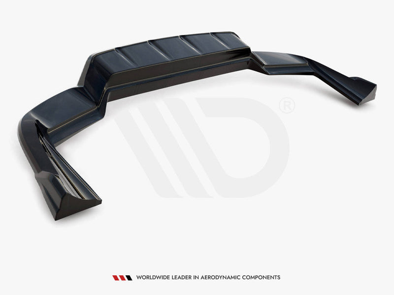 Maxton Design - Rear Splitter (Vertical Bars) Porsche Cayenne Coupe / SUV Mk3