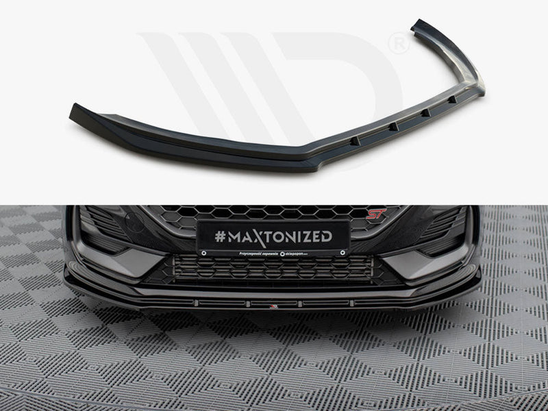 Maxton Design - FRONT SPLITTER V.2 FORD FIESTA ST / ST-LINE MK8/8.5
