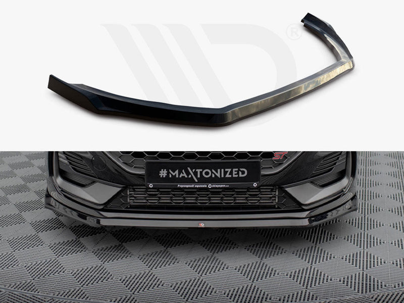 Maxton Design - FRONT SPLITTER V.3 FORD FIESTA ST / ST-LINE MK8/8.5