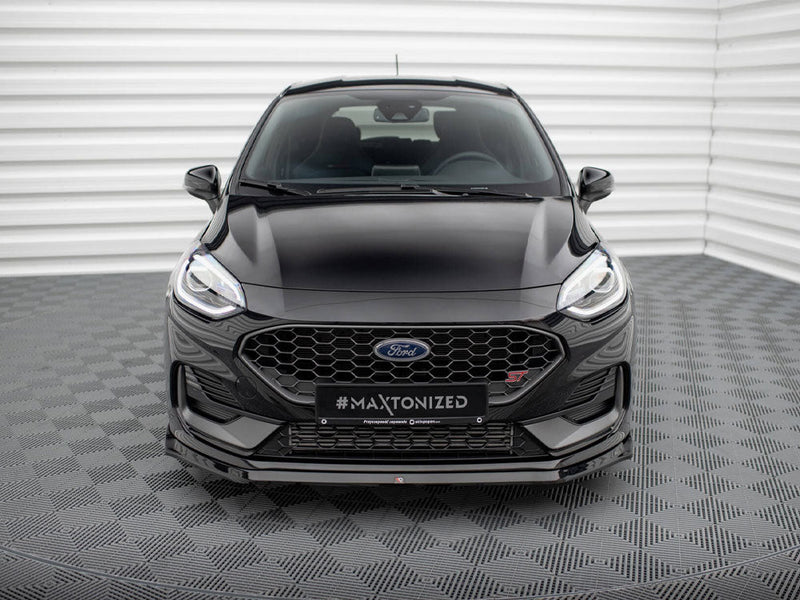 Maxton Design - FRONT SPLITTER V.3 FORD FIESTA ST / ST-LINE MK8/8.5