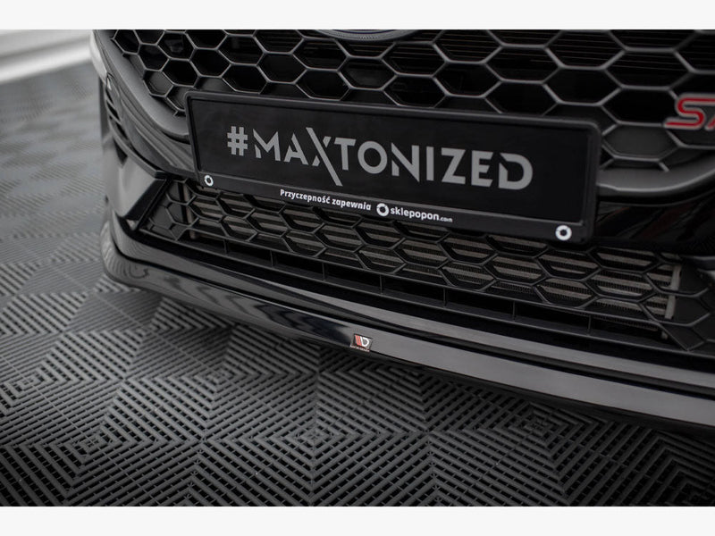 Maxton Design - FRONT SPLITTER V.3 FORD FIESTA ST / ST-LINE MK8/8.5