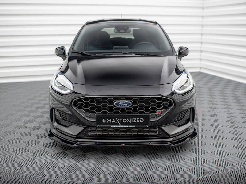 Maxton Design - FRONT SPLITTER V.4 FORD FIESTA ST / ST-LINE MK8/8.5