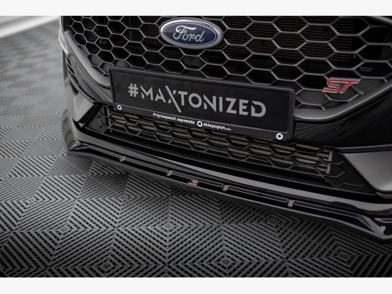 Maxton Design - FRONT SPLITTER V.4 FORD FIESTA ST / ST-LINE MK8/8.5