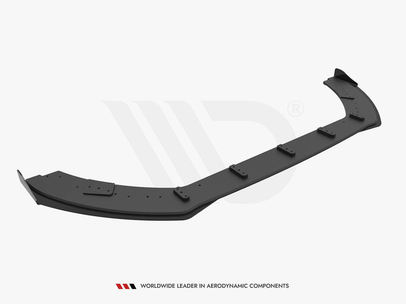 Maxton Design - STREET PRO FRONT SPLITTER + FLAPS FORD FIESTA ST/ST LINE MK8/8.5 FACELIFT