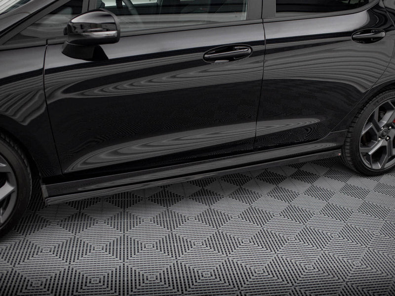 Maxton Design - SIDE SKIRTS DIFFUSERS V.2 FORD FIESTA MK8/8.5 ST / ST LINE (2017-2024)